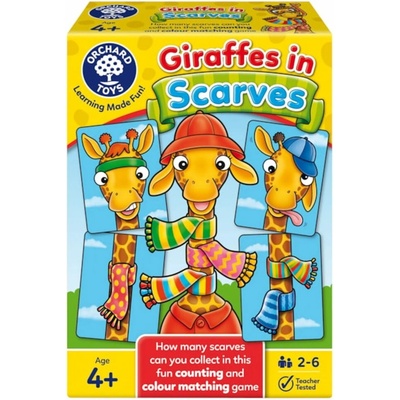 Orchard Toys Giraffes in scarves žirafy v šálách