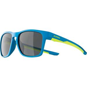 Alpina Детски слънчеви очила Alpina Kid's Flexxy Cool I Ceramic Mirror Cat 3 Sunglasses - Blue / Lime / Black - размер One Size (205-2572-0211)