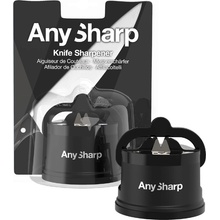AnySharp Brúska na nože Premium s plastovým telom v blistru, čierna ANYSHARPBLACK