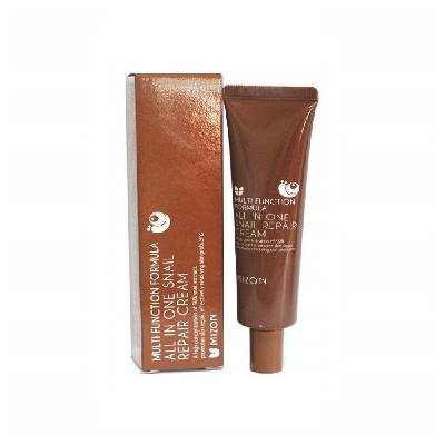 Mizon Multi Function Formula All In One Snail Repair Cream In Tube regeneračný krém s filtrátom sekrétu zo slimáka 92% 35 ml