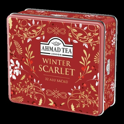 Ahmad Tea Winter Scarlet kolekce čajů 32 sáčků