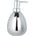 WENKO Дозатор за течен сапун Wenko - Polaris, керамика, 370 ml, 9.5 х 16.2 х 9 cm, лъскав хром (19892100)