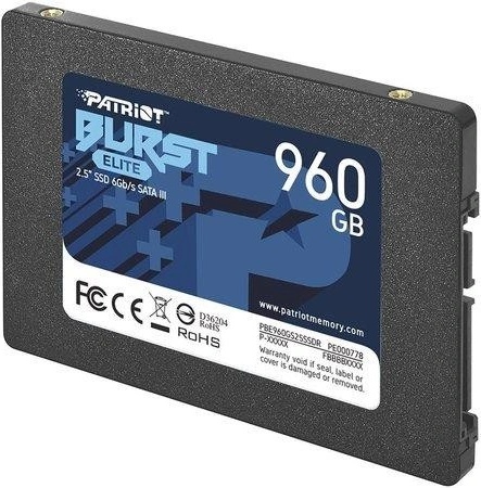 Patriot Burst 960GB, PBE960GS25SSDR od 3 588 Kč - Heureka.cz