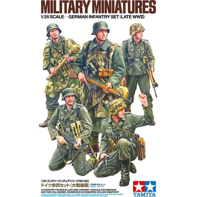 Tamiya 35382 German Infantry Late WWII 1:35 1:35