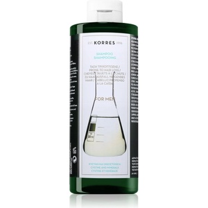 KORRES Cystine & Minerals шампоан против косопад за мъже 400ml