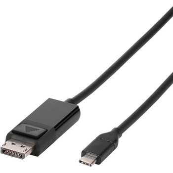 Image 1 of Vivanco Кабел Vivanco 45527, от USB Type C(м) към DisplayPort(м), 1.5m, черен (45527)