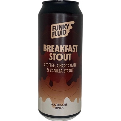 Breakfast Stout Coffee & Chocolate Vanilla 18° 0,5 l (plech)