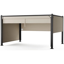 Blumfeldt Pantheon Cortina 3x4 m Antracit / Béžová