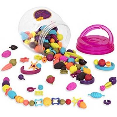 Battat BTBX1373Z Многоцветни мъниста Pop Art 150бр