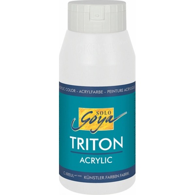 Kreul akrylová barva Triton Solo Goya bílá míchaná 750 ml