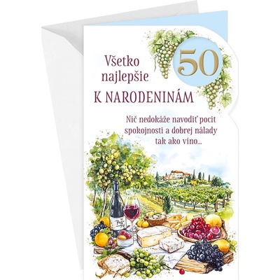 ARGUS Blahoželanie k 50.narodeninám 15-6581/50