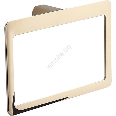 Gedy - Стенна закачалка за кърпи PIRENEI 15x23 cm златна (SH0891)