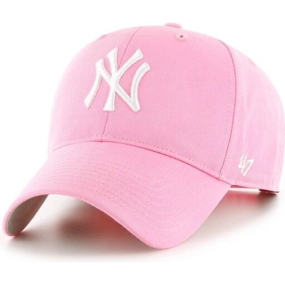 47 MLB NEW YORK YANKEES RAISED BASIC MVP Klubová růžová