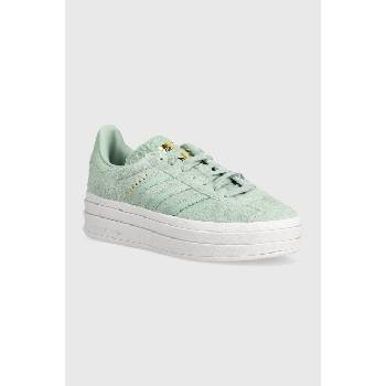 Adidas Кожени маратонки adidas Originals Gazelle Bold в тюркоазено IG4381 (IG4381)