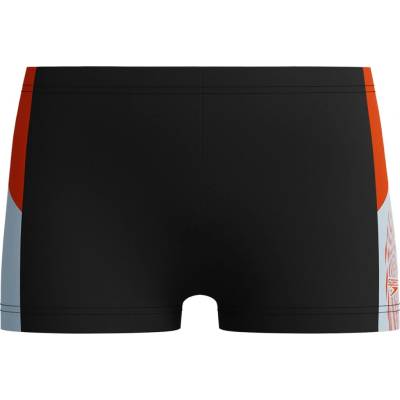 Speedo Chlapčenské plavky DIVE SPL ASHT JM čierna/oranžová