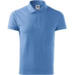 MALFINI Malfini cotton 212 / Мъжка поло тениска - небесно синя s (2121513)