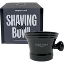 Men Rock London Porcelain Shaving Bowl Black