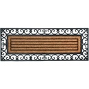 ESSCHERT DESIGN BEST FOR BOOTS XL s kokosovým vláknem a ornamenty černá 120 x 45 cm