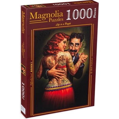Magnolia Пъзел Magnolia от 1000 части - Жената с татуировките (3402)