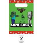 Procos Подаръчни парти чантички Minecraft 6 бр