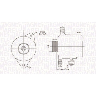 Generátor MAGNETI MARELLI 063732112010