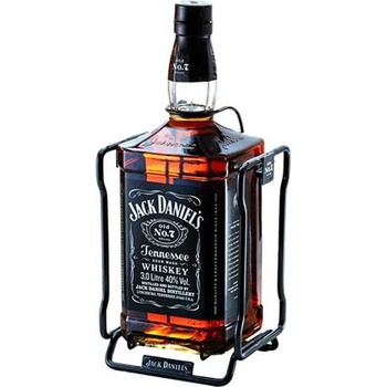 Jack Daniel's 40% 3 l (dárkové balení kolébka)