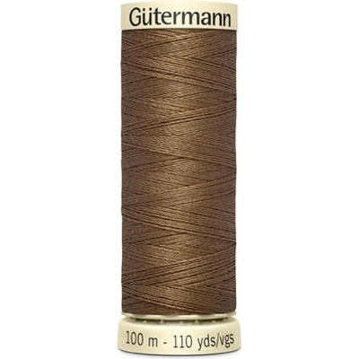 Nit PES Gütermann 100 (100m) - univerzální barva 851 - hnědá