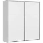 BRW Гардероб flex 200 / 66 / 218 см с плъзгащи врати (f57-szafa_zestaw_25-bi/bi)