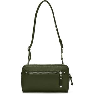 Pacsafe Чанта за рамо Pacsafe Women's 3-in-1 Sling Shoulder bag - Olive - размер One Size (510-7332-0211)
