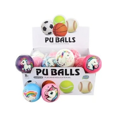 Míček jednorožec 7 cm