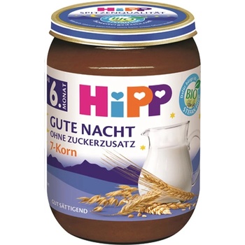 Image 1 of HiPP Био Млечна каша Лека нощ 7 зърна 190 гр. - 6+ месеца