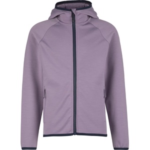 Heber Peak Детски вълнен пуловер Heber Peak Kid's MerinoBlend SaplingHe. II Hoody Zip-up hoodie - Plum Grey - размер 152 (EU) (704-4958-0215)
