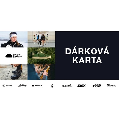 Dárková karta v libovolné částce