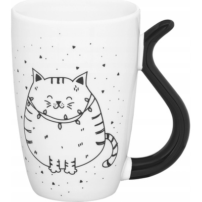 Ambition Hrnček Black Cat porcelán 380 ml