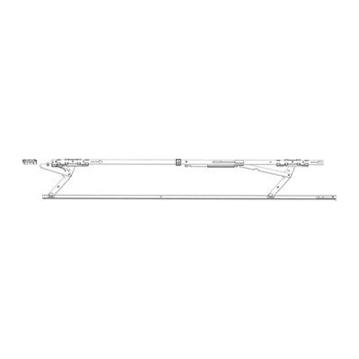 ROTO Patio Alversa kluzné nůžky sada paralelní posuv SL FFB 901-1250 mm pravé