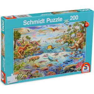 Schmidt Spiele Пъзел Schmidt от 200 части - Светът на динозаврите (56253) - ozone