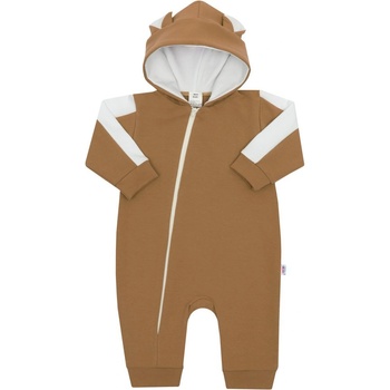 NEW BABY Kojenecký teplákový overal New Baby The Best růžový