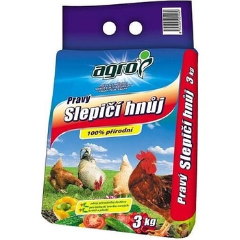 Agro pravý slepičí hnůj 3 kg