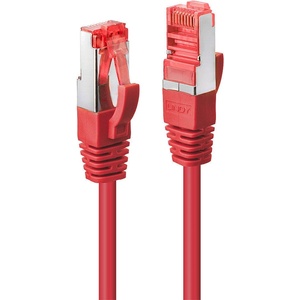 Lindy Пач кабел LINDY 47732, S/FTP, Cat. 6, 1m, червен (47732)