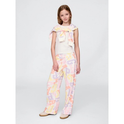 GAP Children's wide sweatpants Girls biela