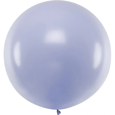 PartyDeco Svatební balón světle fialový 1 m obří nafukovací balón