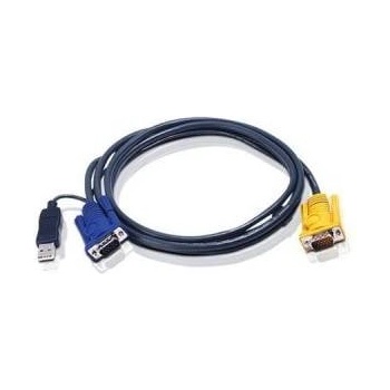 ATEN 2L-5202UP KVM кабел 1.8 м (VGA + USB, 3-in-1 SPHD)