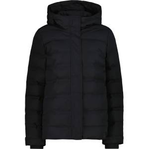 CMP Дамско синтетично яке CMP Women's Down Jacket Fix Hood Synthetic jacket - Nero - размер 48 (EU) (104-5442-0418)