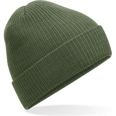 Beechfield pletená čepice B376R Olive Green