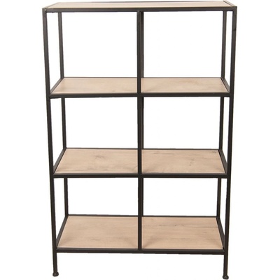 Clayre & Eef Kovová stojací police Oblong - 60x25x90 cm