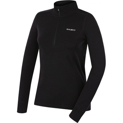 Husky dámská merino mikina Aron Zip black