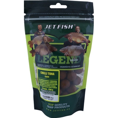 Jet Fish Legend Range Boilie 24mm 250g Chuť: Bioenzym Fish Losos/Asafoetida