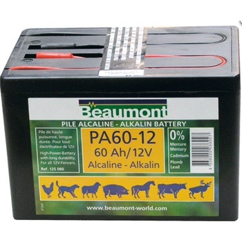 Beaumont Baterie pro ohradníky alkalická BEAM 12V 60Ah