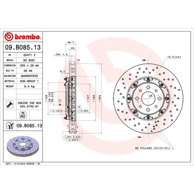 BREMBO 09.B085.13