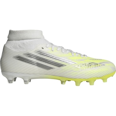 Adidas Дамски футболни бутонки Adidas Womens adidas F50 Sparkfusion League Firm Ground Football Boots - White/Iron/Yllw